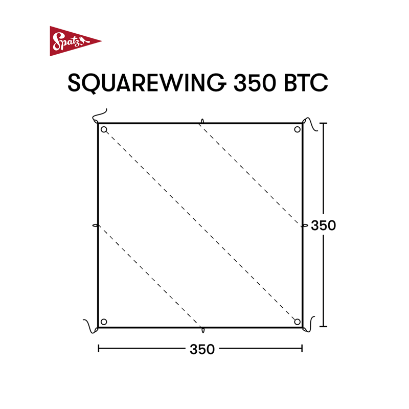 SPATZ】Squarewing 350 BTC Tarp | gearism store