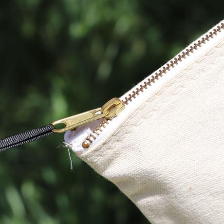 【KLEIN TOOLS】5139 Zipper Bag, Canvas Tool Pouch - Natural◆
