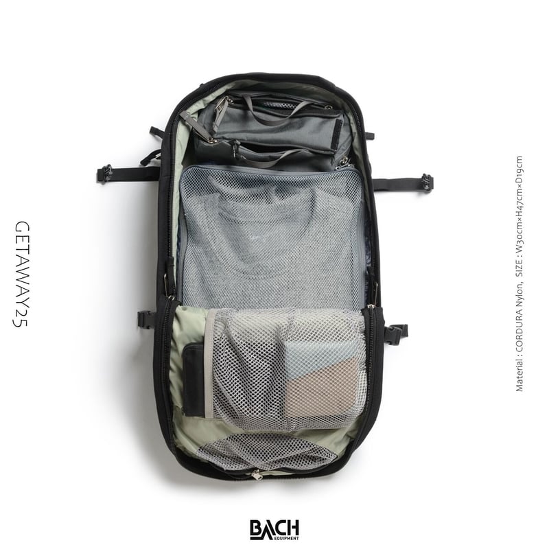BACH GETAWAY25 ゲッタウェイ BACH】GETAWAY25 Black | gearism store