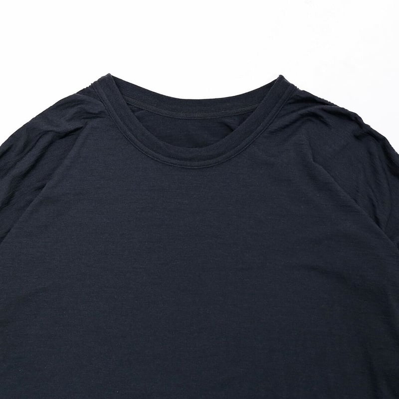 トップス <SNBYA.H> WASHABLE MERINO WOOL A-SHIRT 1 SNBYA.H> WASHABLE MERINO WOOL A-SHIRT 1