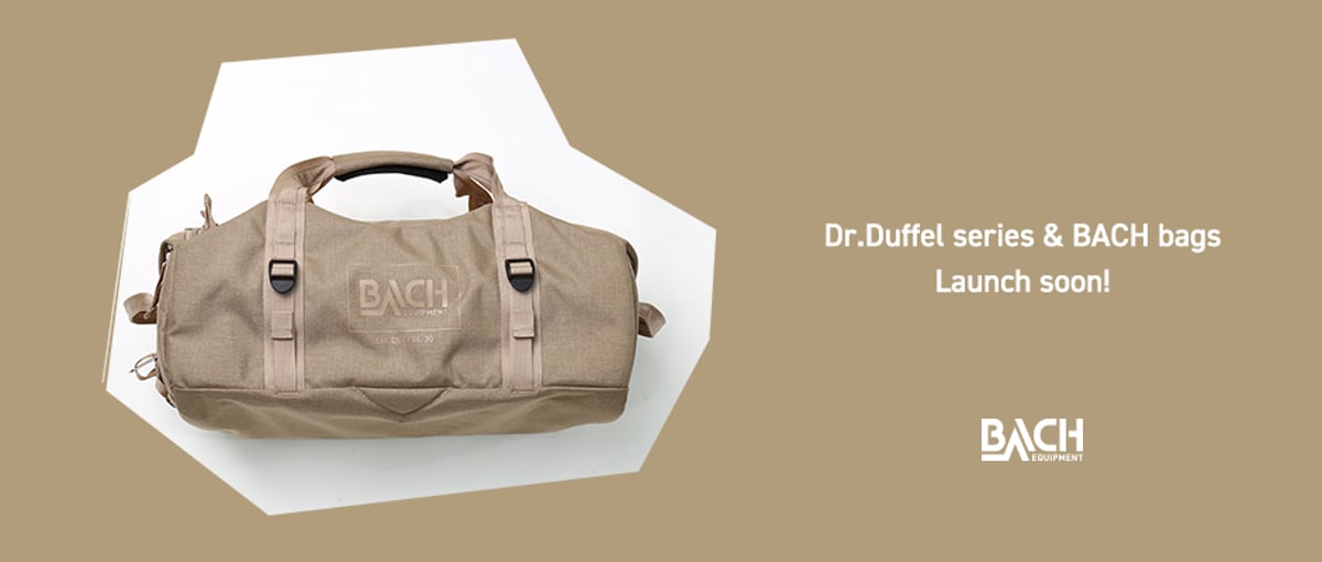 BACH ●Dr.Duffel 40● ベージュ BACH Dr. Duffel 40L