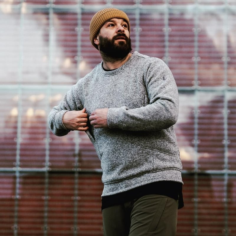 Tilak+POUTNIK】SAGE Wooly Sweatshirts | gearism