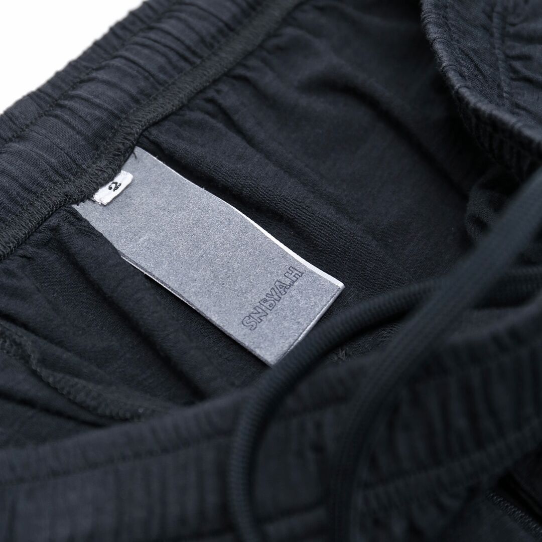 SNBYA.H〉100% WASHABLE MERINO WOOL PANTS