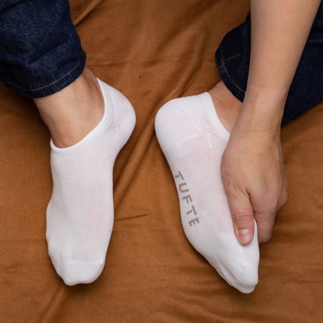 【TUFTE】LOW SOCKS 3足セット - Black