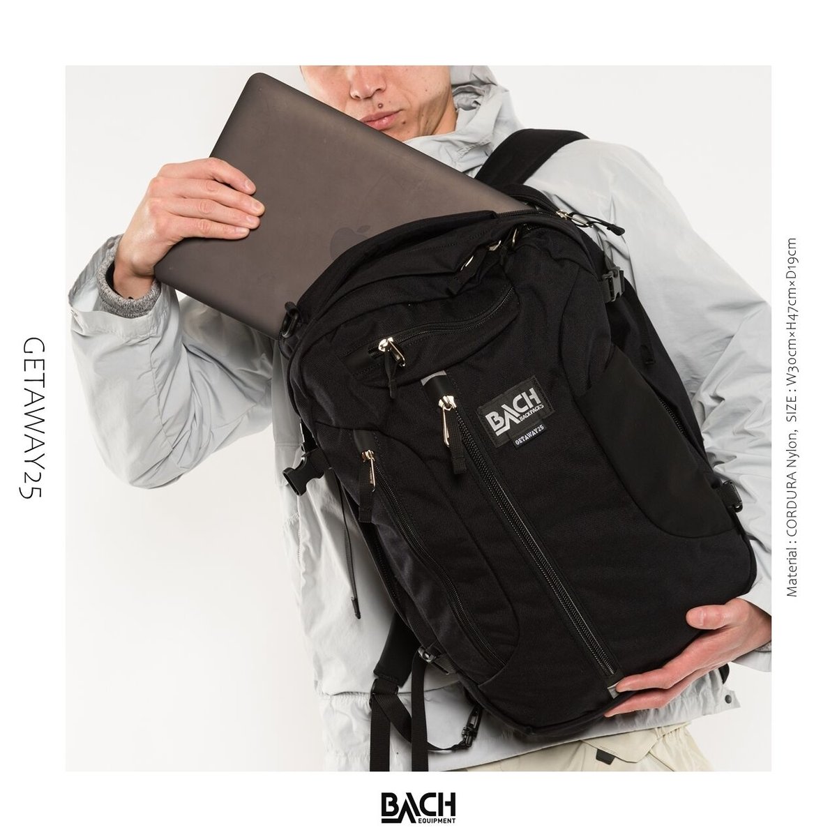 BACH GETAWAY25 ゲッタウェイ BACH】GETAWAY25 Black | gearism store