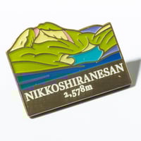日光白根山登山バッジ　Yamasanka