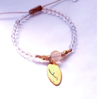マクラメブレスレット　 Sunshine/GOLD 15cm~16cm