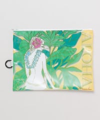 MAUNALOA 　SUラウレアクリアポーチ　 Mサイズ  YCEP5111