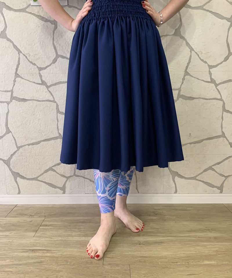 SEA BLUE HAWAII ALOALO LEGGING アロハ レギンス | Mar