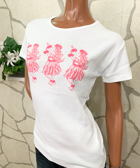 ストレッチ半袖Tシャツ フラガール