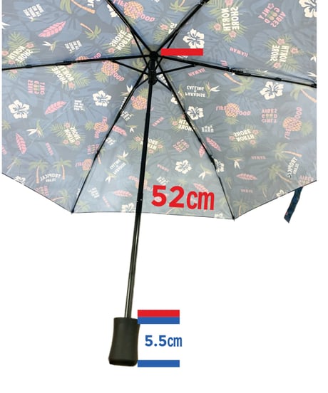 晴雨兼用折りたたみ傘　261HU4AC014