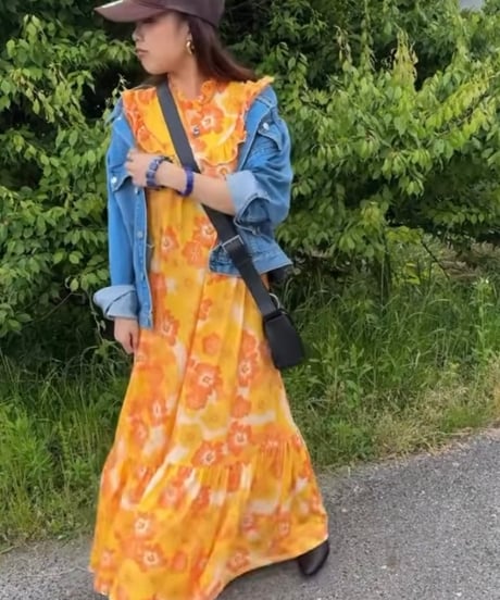 ILIMA SLEEVELESS MUUMUU DRESS  イリマ スリーブレスムームードレス