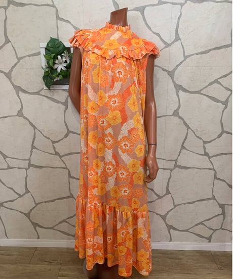 ILIMA SLEEVELESS MUUMUU DRESS  イリマ スリーブレスムームードレス