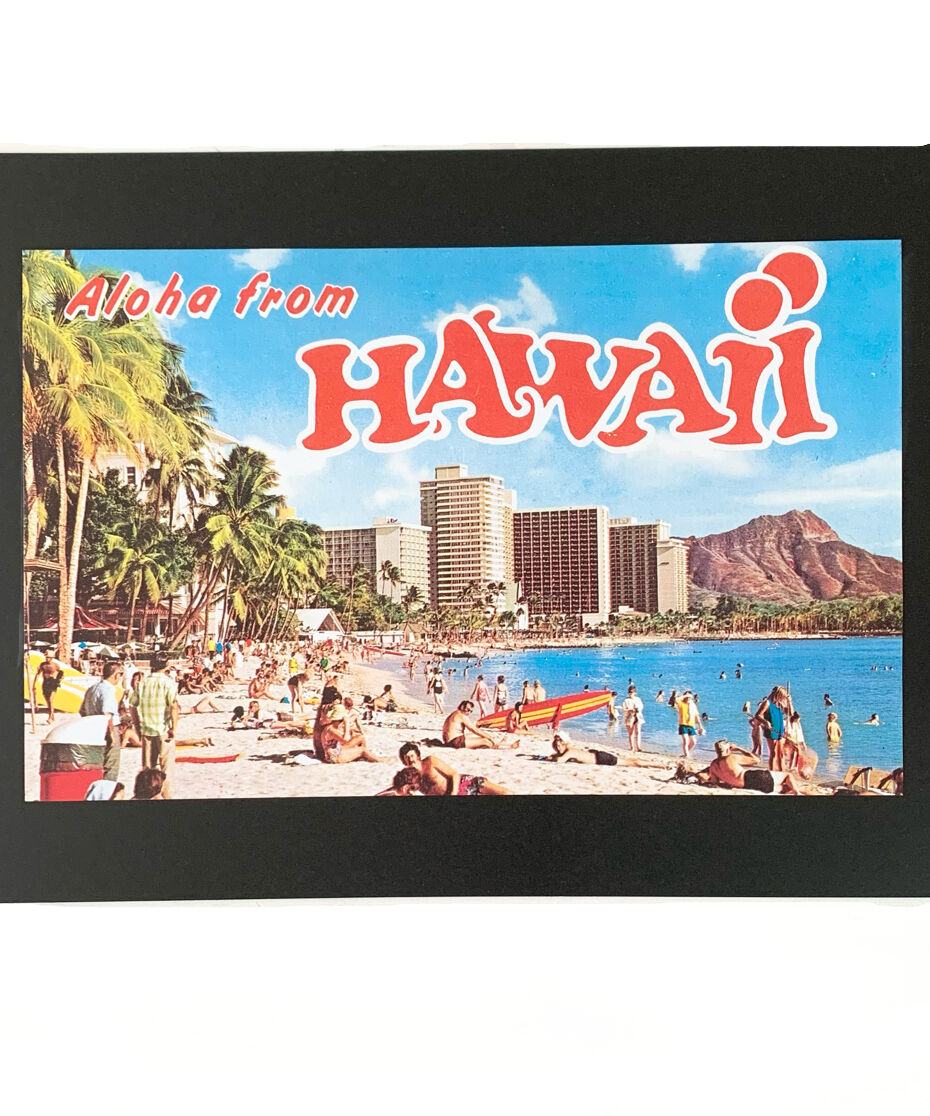 David  TWAハワイアン販ビンテージ オリジナルポスター ハワイアン ポスター ビンテージ Aloha from HAWAII | Mariee's