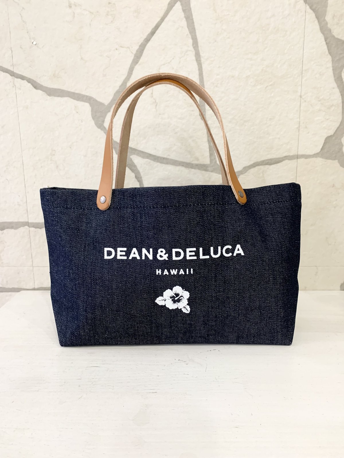 ハワイ限定 ディーンアンドデルーカ DEAN & DELUCA レザーハンドル