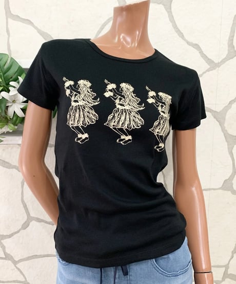 ストレッチ半袖Tシャツ フラガール