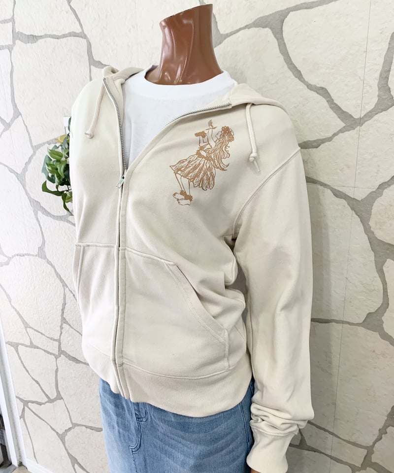 ルーメンエトウンブラ　シルクジップパーカー　44 ルーメンエトウンブラ シルクジップパーカー 44 ルーメンエトウンブラ