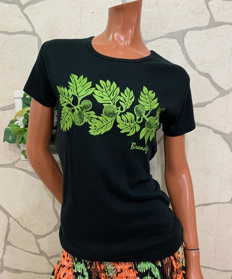 ストレッチ半袖Tシャツ　ブレッドフルーツ