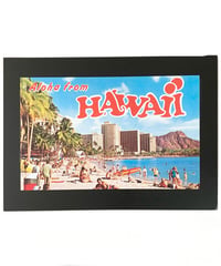 ハワイアン ポスター ビンテージ Aloha from HAWAII