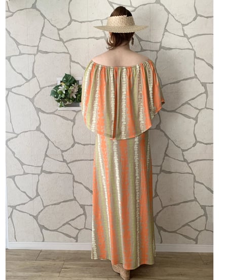 PUAKENIKENI 4WAY DRESS 【 カーキベージュ 】