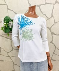 PUKANA ストレッチ７分袖 TEE PUOP-2428 B-A