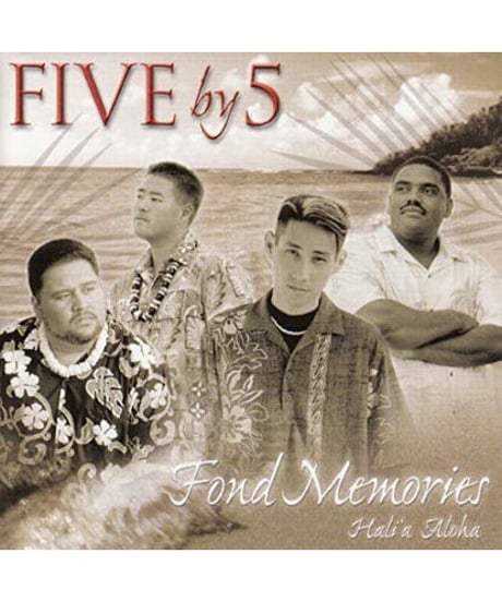 ハワイアン ミュージック CD  【 FIVE by 5 】Fond Memories
