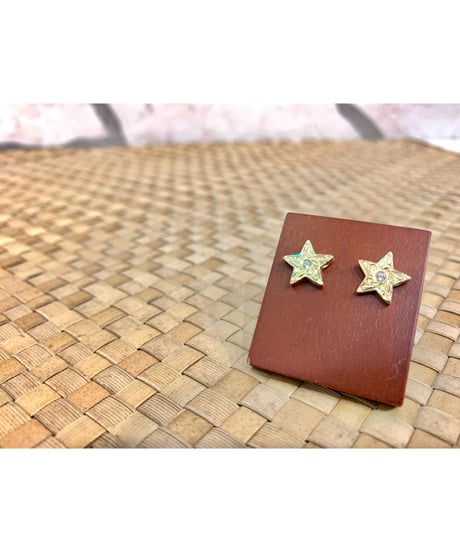 ハワイアンジュエリー スター ピアス MSSE0005