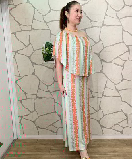 PUAKENIKENI 4WAY DRESS 【 ミント 】