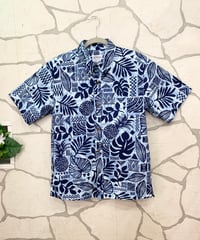 ボタンダウンアロハシャツ