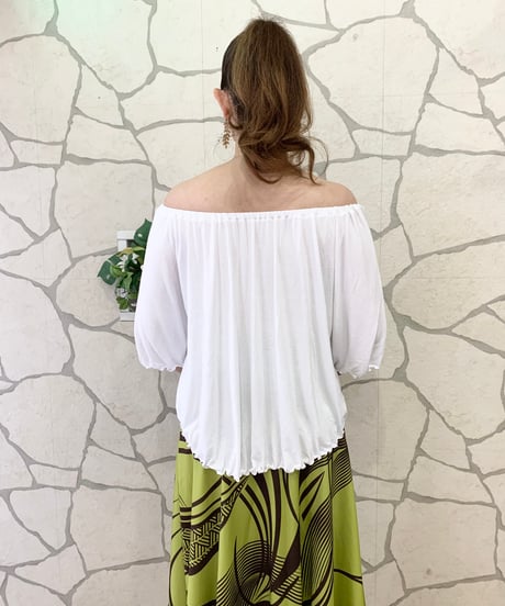 KAUAI SOLID TOPS　【 ホワイト 】