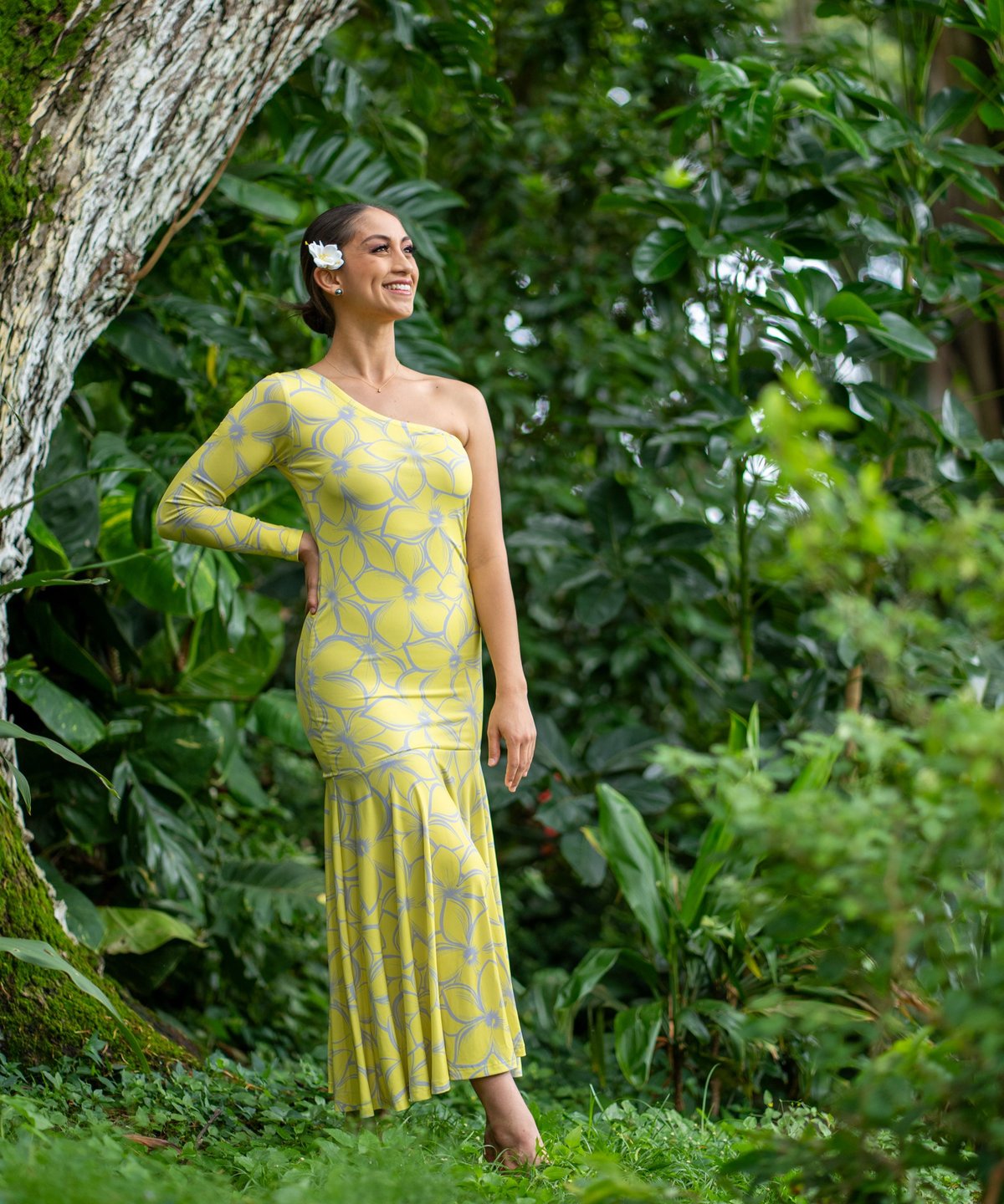 ワンショルダー マーメイドドレス PUA | Mariee's