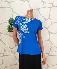 タパ＆ティアレストレッチTシャツ　PUOP-2508