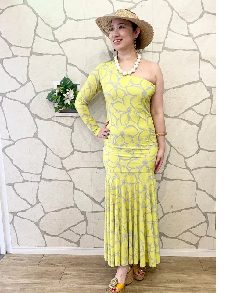 ワンショルダー マーメイドドレス PUA | Mariee's