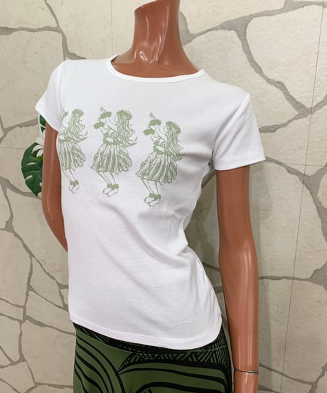ストレッチ半袖Tシャツ フラガール