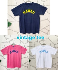 HAWAIIヴィンテージ ロゴ Tシャツ
