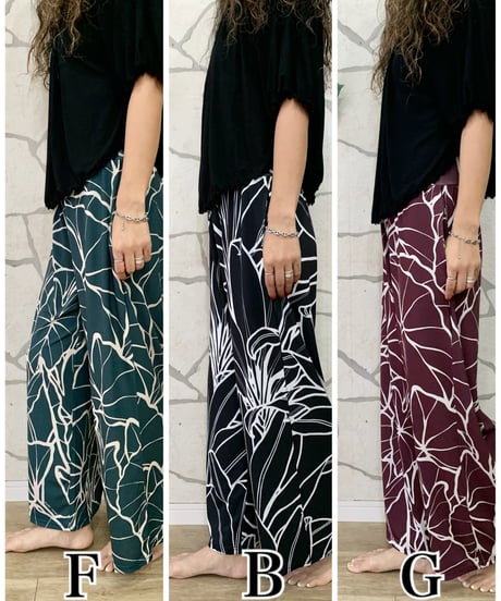 Kuulei Hawaii リラックスパンツ