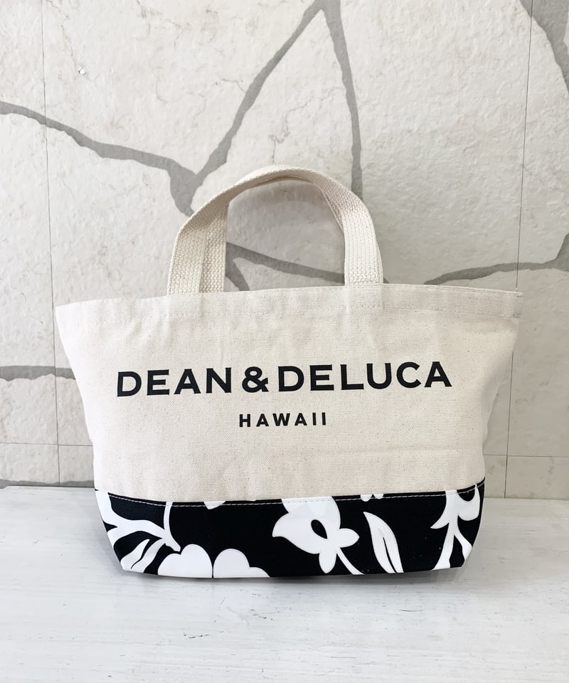 ハワイ限定DEAN \u0026 DELUCA  ハイビスカスバッグ（青色）