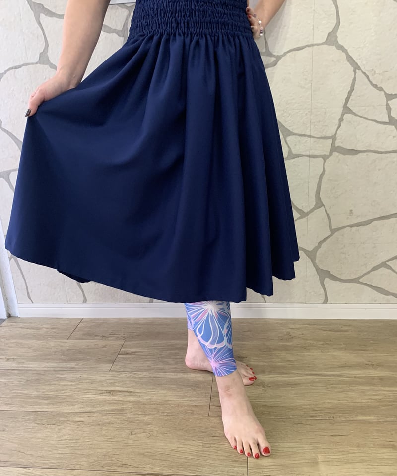 SEA BLUE HAWAII ALOALO LEGGING アロハ レギンス | Mar