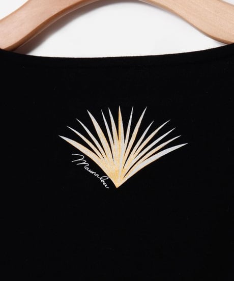 MAUNALOA　パームリーフ　7分袖Ｔシャツ　YCA-5306