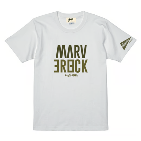 MARVERICK T-shirt(White×Khaki)