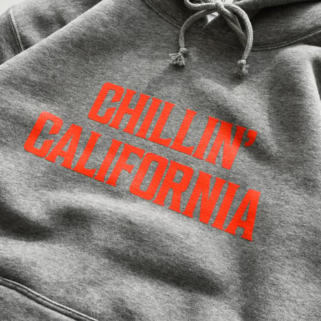 YouthFUL SURF®︎ × Coral Cruiser .   Chillin' california  Hooded Sweatshirts【Gray】