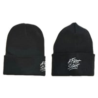 AT FIRST SIGHT BEANIE(Black)