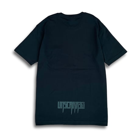 BE YOURSELF Pocket T-shirt (Black×Beige)