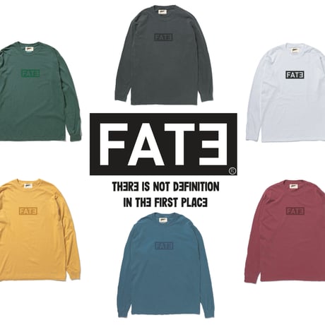 FATE®️EGISTRO Box Logo L/S T-shirt(White)