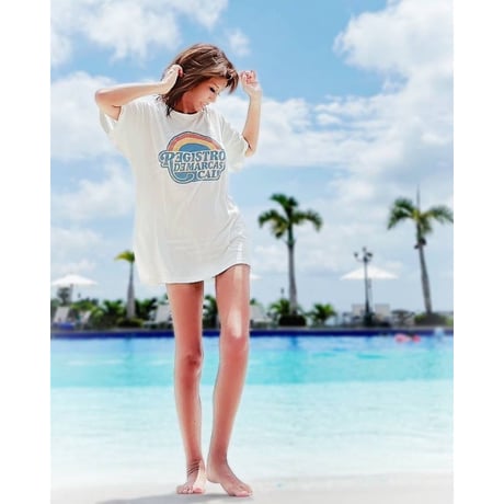 REGISTRO RAINBOW CAL T-shirt(White)