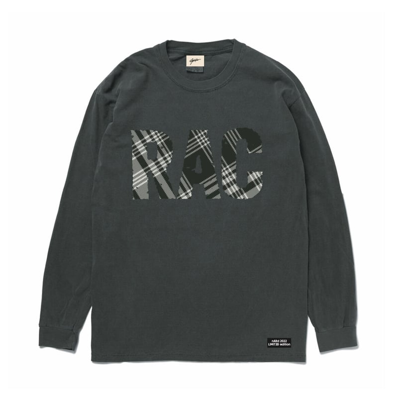 RAC L/S T-shirt (Black×Checker) | CORAL CRUISER.