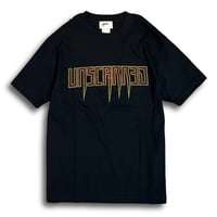 UNSCARRED T-shirt (Black×Red)