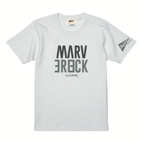 MARVERICK T-shirt(White×Gray)