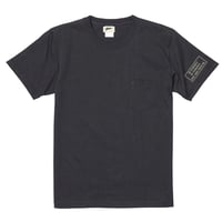 BE YOURSELF Pocket T-shirt (Black×Beige)