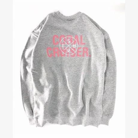 SURT  ×  Coral Cruiser .  Crewneck Sweatshirt【Gray】